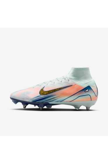 کفش فوتبال مدل Nike Superfly 10 Elite Mercurial Dream Speed رنگ به سختی سبز / نبض زرشکی / سکه طلایی متالیک مردانه نایک