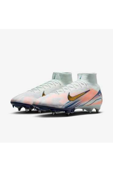 کفش فوتبال مدل Nike Superfly 10 Elite Mercurial Dream Speed رنگ به سختی سبز / نبض زرشکی / سکه طلایی متالیک مردانه نایک