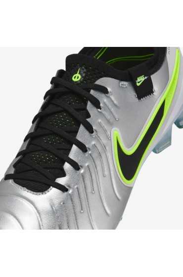 کفش فوتبال مدل Nike Tiempo Legend 10 Elite رنگ نقره ای متالیک / ولتی / مشکی مردانه نایک