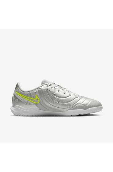 کفش فوتبال مدل آکادمی Nike Tiempo Legend 10 رنگ نقره ای متالیک/ولت/سفید مردانه نایک