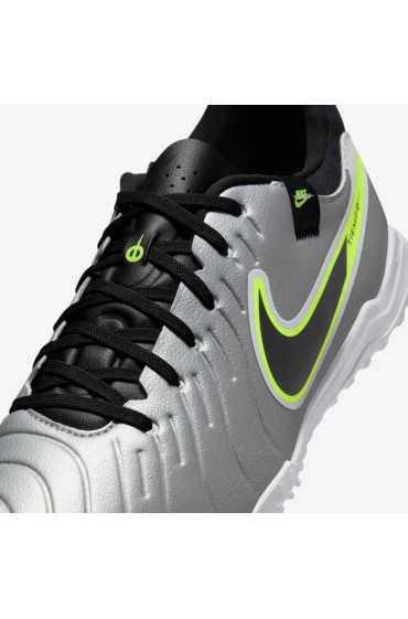 کفش فوتبال مدل آکادمی Nike Tiempo Legend 10 رنگ نقره ای متالیک / ولتی / مشکی مردانه نایک