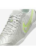 کفش فوتبال مدل آکادمی Nike Tiempo Legend 10 رنگ نقره ای متالیک/ولت/سفید مردانه نایک