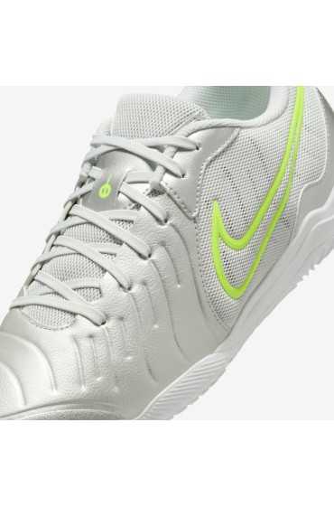 کفش فوتبال مدل آکادمی Nike Tiempo Legend 10 رنگ نقره ای متالیک/ولت/سفید مردانه نایک