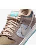 کتونی اسکیت برد مدل Nike SB Dunk Low Pro Premium قهوه ای باروک / رانش شنی / خاکستری دود تیره / سفید قله مردانه نایک