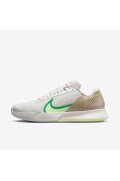 کتونی تنیس مدل NikeCourt Air Zoom Vapor Pro 2 عددی Premium رنگ فانتوم / ورزشگاه سبز / به سختی ولت مردانه نایک