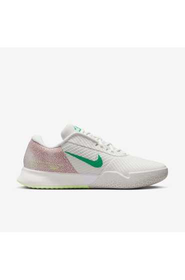 کتونی تنیس مدل NikeCourt Air Zoom Vapor Pro 2 عددی Premium رنگ فانتوم / ورزشگاه سبز / به سختی ولت مردانه نایک