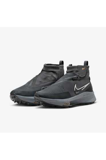 کتونی گلف مدل Nike Air Zoom Infinity Tour NEXT% Shield رنگ خاکستری آهنی / مشکی / دود تیره خاکستری / سفید مردانه نایک