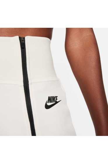 شلوار ورزشی مدل Nike Sportswear Tech Fleece رنگ عاج کم رنگ/سیاه زنانه نایک