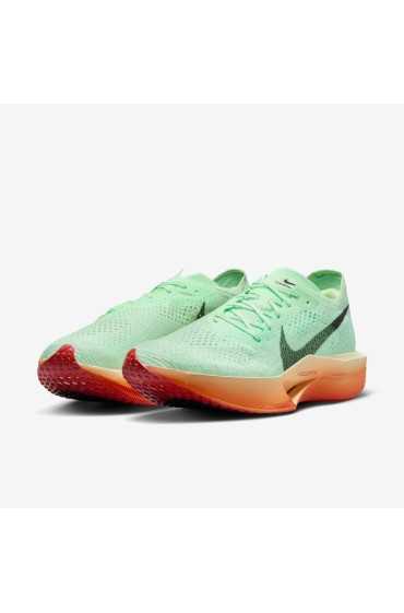 کتونی ورزشی مدل Nike Vaporfly 3 "Eliud Kipchoge" رنگ سبز بخار/قرمز اژدها/سبز ورزشگاه/مشکی زنانه نایک