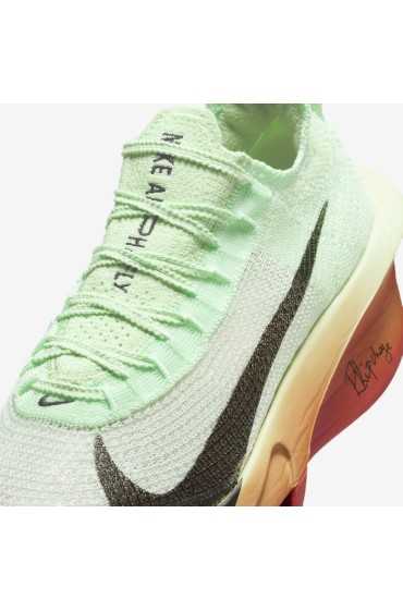 کتونی رانینگ مدل Nike Alphafly 3 "Eliud Kipchoge" رنگ سبز بخار/قرمز اژدها/سبز ورزشگاه/مشکی مردانه نایک