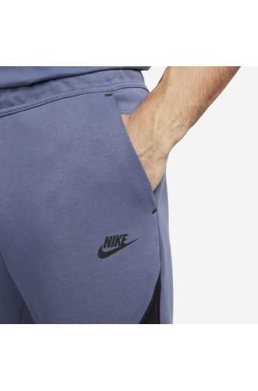 شلوار ورزشی مدل Nike Sportswear Tech Fleece رنگ آبی/سیاه/سیاه پراکنده مردانه نایک