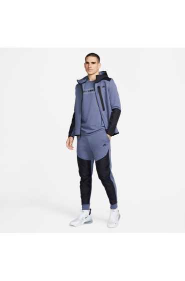 شلوار ورزشی مدل Nike Sportswear Tech Fleece رنگ آبی/سیاه/سیاه پراکنده مردانه نایک