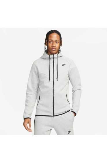 سویشرت ورزشی مدل Nike Sportswear Tech Fleece OG رنگ خاکستری تیره هدر/سیاه مردانه نایک