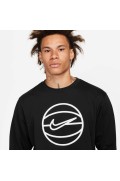 سویشرت ورزشی مدل مشکل استاندارد Nike Dri-FIT رنگ سیاه/سفید مردانه نایک