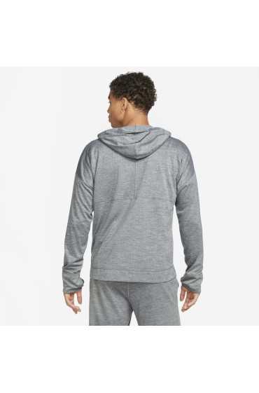 سویشرت ورزشی مدل Nike Yoga Dri-FIT رنگ خاکستری سرد/هدر/خاکستری سرد مردانه نایک