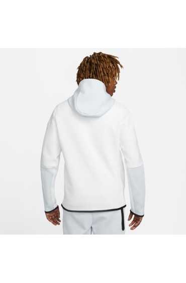 سویشرت ورزشی مدل Nike Sportswear Tech Fleece رنگ سامیت سفید/پلاتینی خالص/صورتی هایپر مردانه نایک