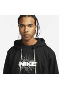 سویشرت ورزشی مدل مشکل استاندارد Nike Dri-FIT رنگ سیاه/سفید مردانه نایک