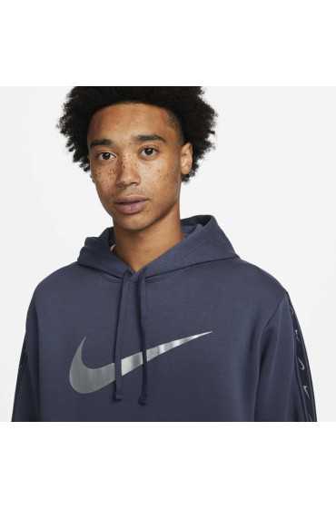 سویشرت ورزشی مدل Nike Sportswear Repeat رنگ آبی تندر/ خاکستری سرد متالیک مردانه نایک