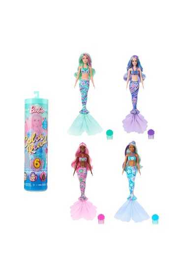 عروسک Color Reveal Color Changing Surprise Surprise Mermaid Series HRK12