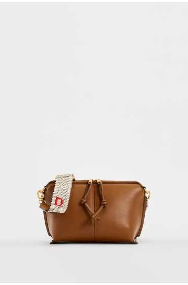 کیف دوشی CROSSBODY BASIC زنانه برنزه تیره زارا