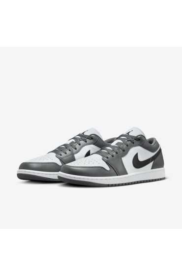 کتونی ایر جردن 1 مدل Air Jordan 1 Low 'Iron Grey' رنگ سفید / خاکستری آهنی / مشکی مردانه نایک