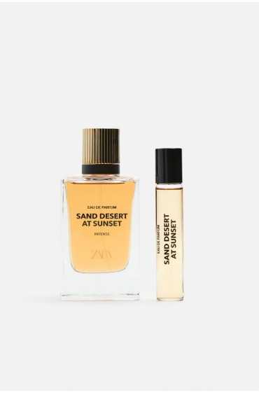 عطر SAND DESERT AT SUNSET INTENSE EDP 100 ML (3.38 FL. OZ) + SAND DESERT AT SUNSET EDP 20 ML (0.67 FL. OZ) مردانه زارا