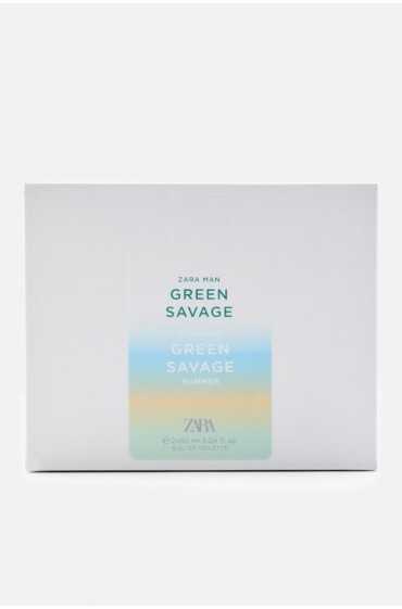 عطر GREEN SAVAGE + GREEN SAVAGE SUMMER EDT 2 عددی X 90 ML (3.04 FL. OZ) مردانه زارا