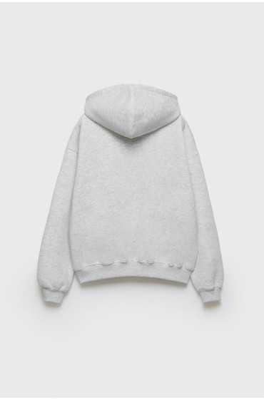 HOODIE CROPPED Z3D زنانه مارن خاکستری زارا