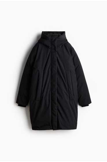 Padded Parka ThermoMove™ زنانه مشکی اچ اند ام