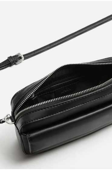 کیف دوشی CROSSBODY ساده مردانه مشکی زارا