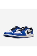 کتونی جردن مدل Air Jordan 1 Low OG 'Game Royal' رنگ سفید/بازی رویال/بادبان/سیاه مردانه نایک