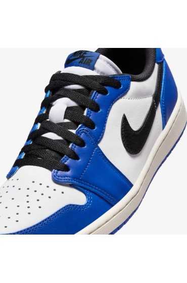 کتونی جردن مدل Air Jordan 1 Low OG 'Game Royal' رنگ سفید/بازی رویال/بادبان/سیاه مردانه نایک