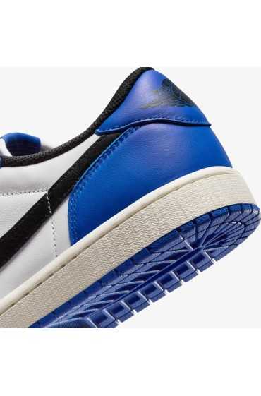 کتونی جردن مدل Air Jordan 1 Low OG 'Game Royal' رنگ سفید/بازی رویال/بادبان/سیاه مردانه نایک