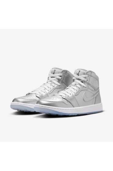 کتونی گلف مدل Air Jordan 1 High G NRG رنگ نقره ای متالیک/گرد و غبار فوتونی/سفید/نقره ای متالیک مردانه نایک