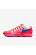 کتونی تنیس مدل تور NikeCourt Air Zoom Vapor 9.5 رنگ پانچ داغ/ولت/سفید/آبی مسابقه ای مردانه نایک