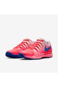 کتونی تنیس مدل تور NikeCourt Air Zoom Vapor 9.5 رنگ پانچ داغ/ولت/سفید/آبی مسابقه ای مردانه نایک