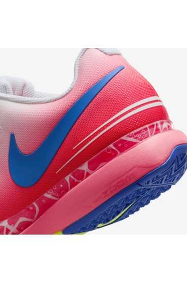 کتونی تنیس مدل تور NikeCourt Air Zoom Vapor 9.5 رنگ پانچ داغ/ولت/سفید/آبی مسابقه ای مردانه نایک