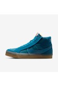 کتونی اسکیت برد مدل Nike SB Zoom Blazer Mid Premium Plus رنگ پرتگاه سبز/فانتوم/آدامس زرد/پرتگاه سبز مردانه نایک