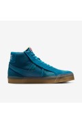 کتونی اسکیت برد مدل Nike SB Zoom Blazer Mid Premium Plus رنگ پرتگاه سبز/فانتوم/آدامس زرد/پرتگاه سبز مردانه نایک