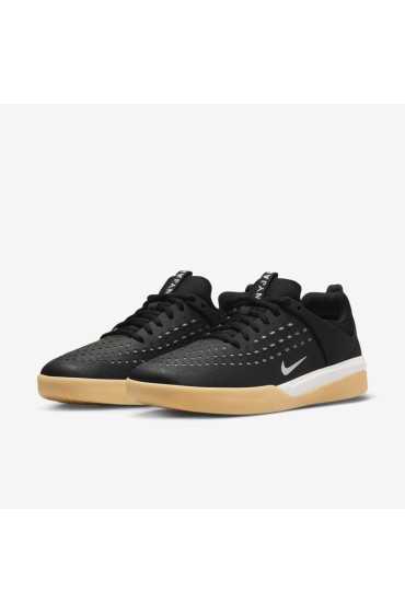 کتونی اسکیت برد مدل Nike SB Zoom Nyjah 3 رنگ سیاه/سیاه/سفید/سفید مردانه نایک