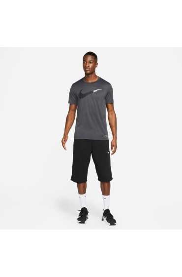 شلوارک ورزشی مدل Nike Dri-FIT رنگ سیاه/سفید مردانه نایک