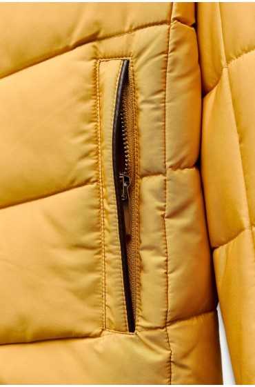 حفاظت از آب و باد ANORAK padded زنانه خردلی زارا