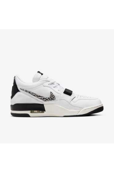 کتونی بسکتبال مدل Air Jordan Legacy 312 Low رنگ سفید / مشکی / بادبان / گرگ خاکستری مردانه نایک