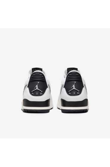 کتونی بسکتبال مدل Air Jordan Legacy 312 Low رنگ سفید / مشکی / بادبان / گرگ خاکستری مردانه نایک