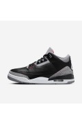 کتونی جردن مدل Air Jordan 3 OG 'Black Cement' رنگ مشکی/خاکستری سیمانی/سفید قله/قرمز آتشی مردانه نایک