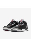 کتونی جردن مدل Air Jordan 3 OG 'Black Cement' رنگ مشکی/خاکستری سیمانی/سفید قله/قرمز آتشی مردانه نایک