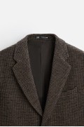 کت تک تک HOUNDSTOOTH مردانه شتری زارا