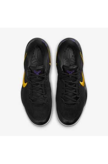 کتونی بسکتبال مدل Nike Kobe 8 Protro "شب های هالیوود" رنگ مشکی/سفید/بنفش زمینی/طلای دانشگاهی مردانه نایک