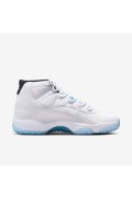 کتونی جردن مدل Air Jordan 11 'Legend Blue' رنگ سفید/سیاه/آبی افسانه ای مردانه نایک