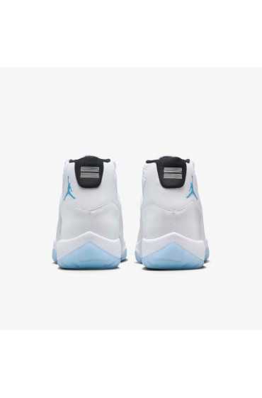 کتونی جردن مدل Air Jordan 11 'Legend Blue' رنگ سفید/سیاه/آبی افسانه ای مردانه نایک